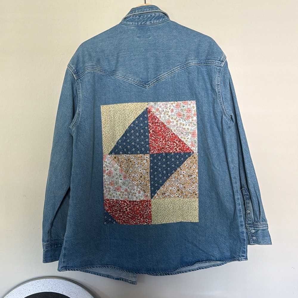 LEVI’S Dorsey XL Western Shirt M - Picture 8 of 9